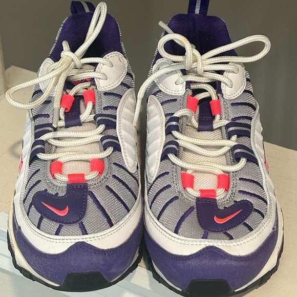 Nike Air Max 98  NRG SPACE FLIGHT SUIT Gray Silver Red Blu (AH6799-110) WMN Sz 6 - Picture 7 of 10